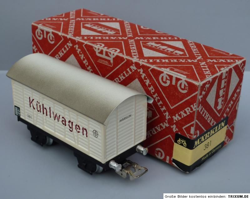 MÄRKLIN 381 KÜHLWAGEN, OVP