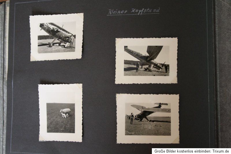 Weltkrieg / WK II KLASSE Fotoalbum   Panzer   Flugzeuge