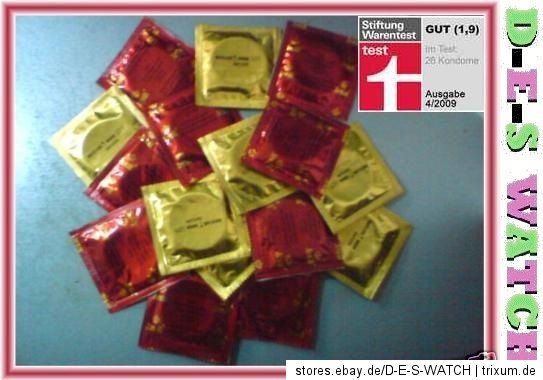 100 AMOR Kondome MHD 2015 Stiftung Warentest SEHR GUT