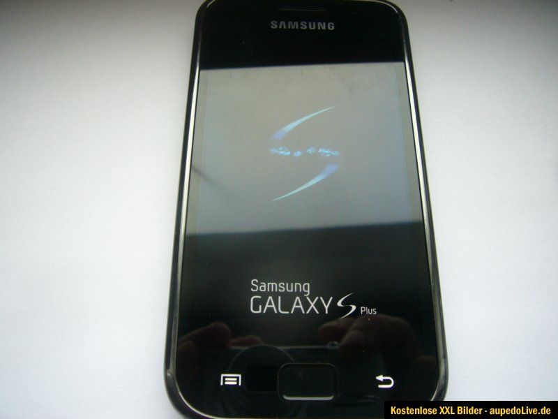 tolles Handy wie neu Samsung Galaxy S Plus GT I9001 8 GB   schwarz