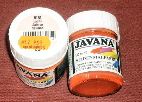 Javana Seidenmalfarbe 50 ml Farben frei wählbar (KL7 L)(100ml/5,90