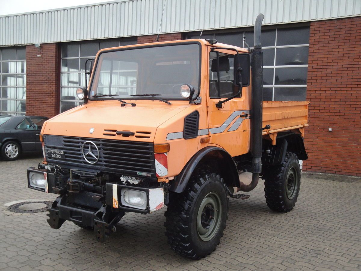 UNIMOG U 1400 TYP 427 KIPPER HYDRAULIK ZAPFWELLE 1989