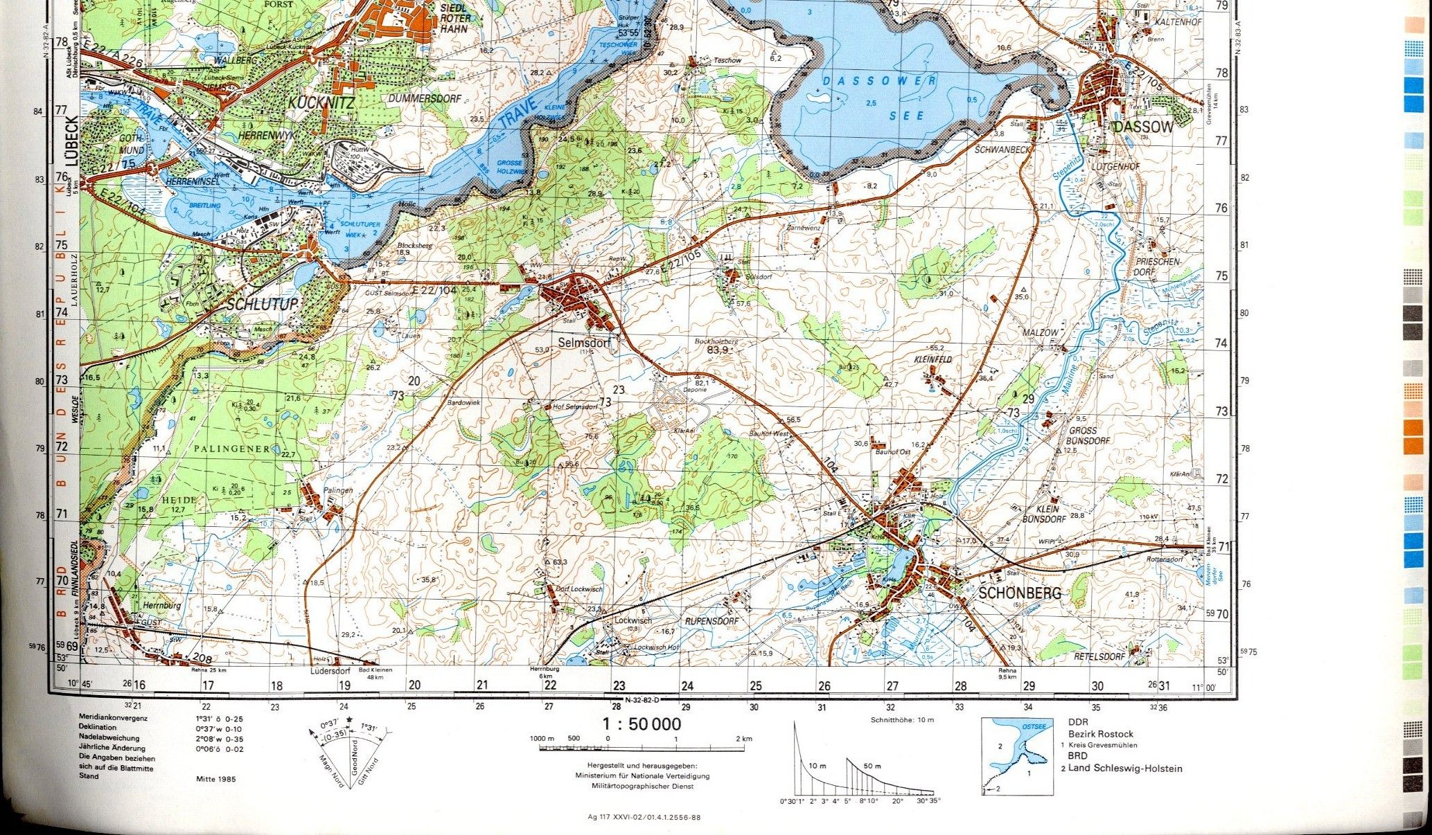 Schönberg,Selmsdorf,Dassow,Schlutup,Kücknitz,Travemünde,Teutendorf