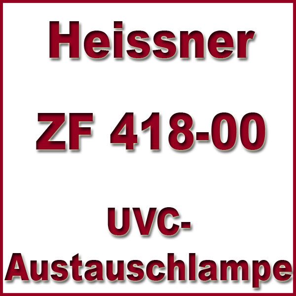 HEISSNER ZF 418 UVC ERSATZLAMPE AUSTAUSCHLAMPE 18W NEU TEICHKLÄRER