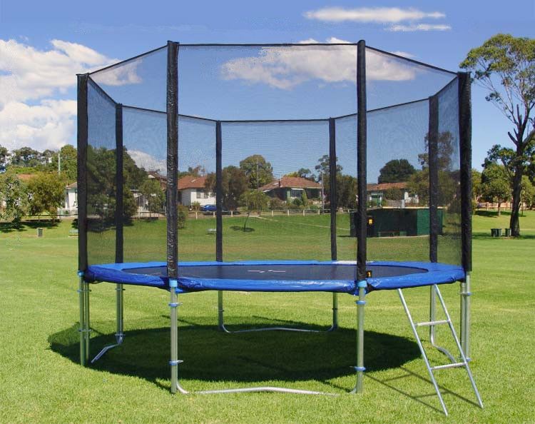 TRAMPOLIN SICHERHEITSNETZ 430 CM NETZ 4,30 M FÜR 8 STANGEN ERSATZTEIL