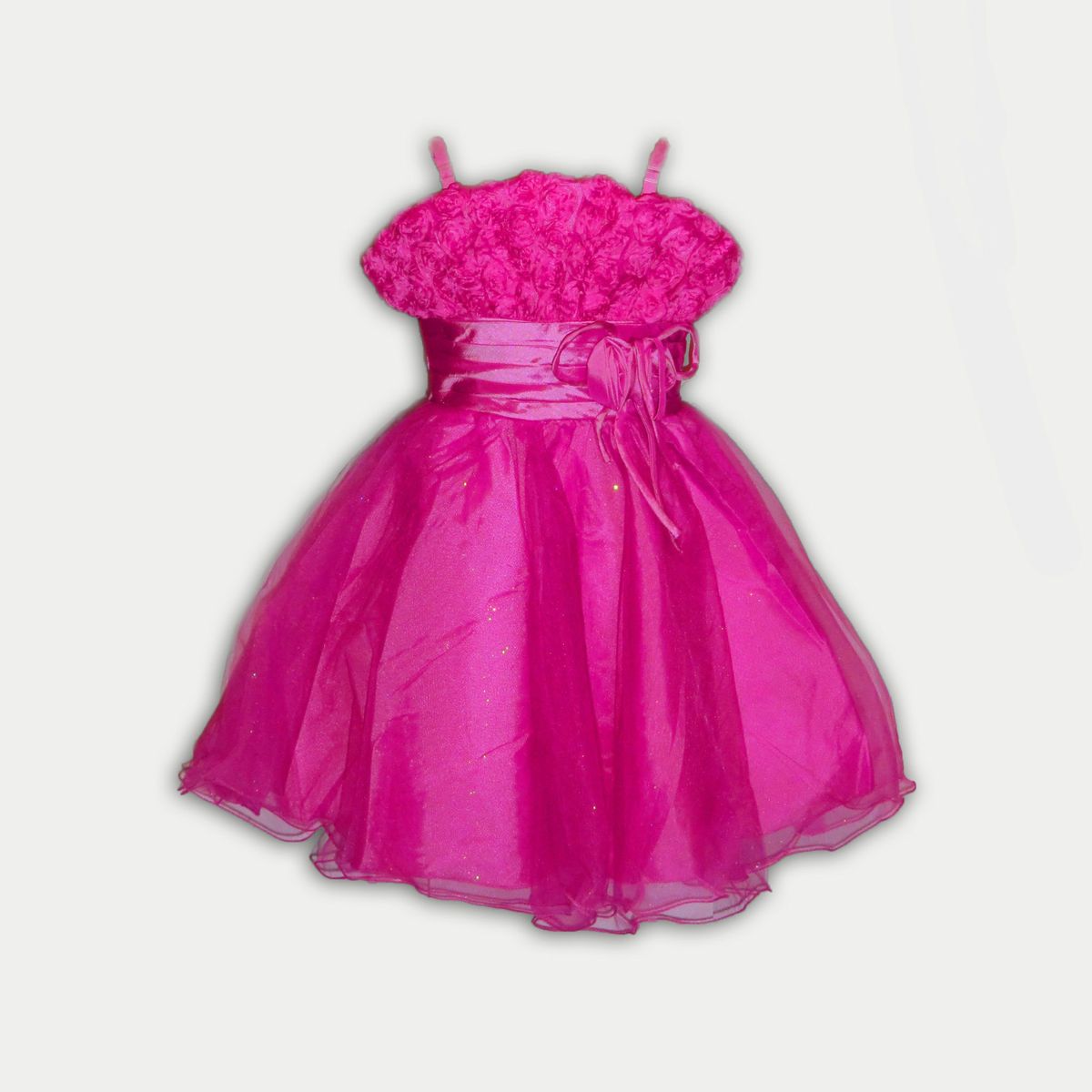 KK2017 Kinder Partykleid pink