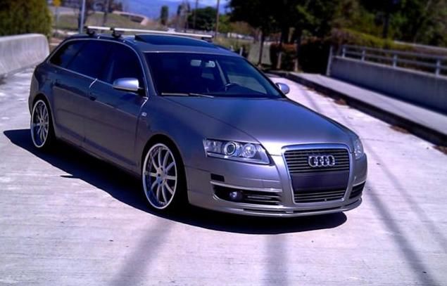 Audi C6 A6 4F RS6 Avant Frontlippe Frontspoiler Spoiler S Line S Line