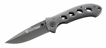 Wesson Einhandmesser Oasis, Stahl 440, titanbeschichtet, Clip