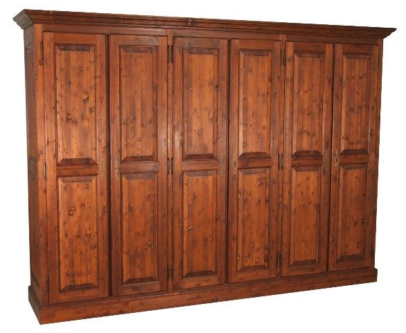 Kleiderschrank Schlafzimmerschrank Schrank 6 türig Massiv