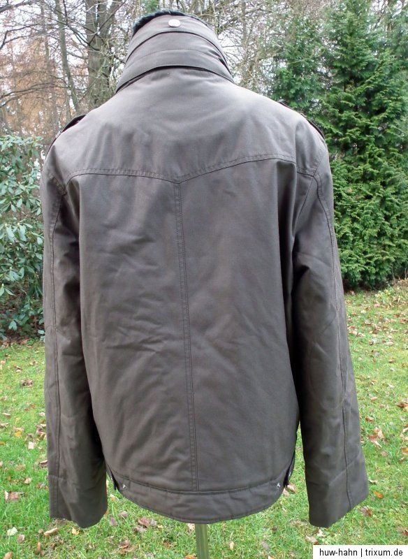 BOGNER sportliche Herrenjacke Gr. 46, Steppfutter, versteckte Kapuze