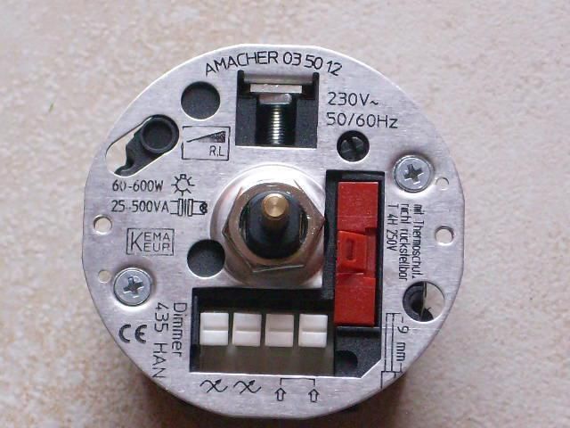 Amacher Dimmer 435 HAN 03 5012