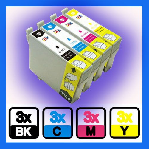 12 Ink Cartridge For S22 SX125 SX130 SX235W SX425W SX445W SX435W