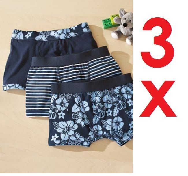 3er SET Jungen BOXERSHORT Unterhose NEU