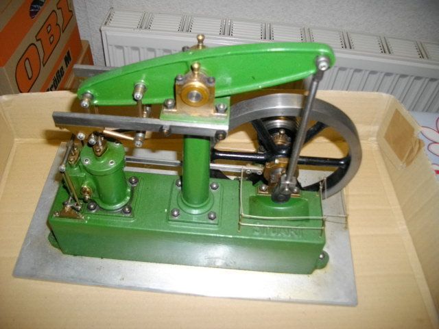 Stuart Dampfmaschine alt Sterlingmotor Stirlingmotor ? Sterling