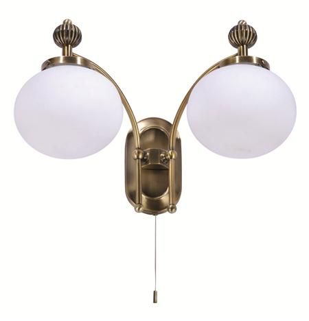 Wandleuchte Jugendstil Wandlampe mit Schalter ROYALE