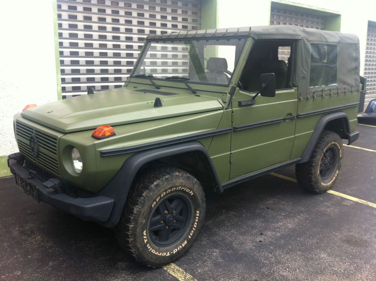 Mercedes G W460 W461 230GE Wolf Cabrio