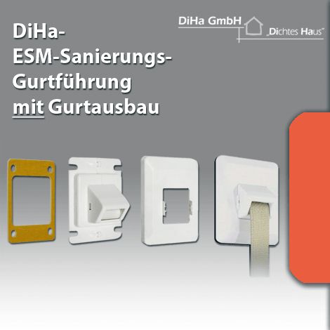 ESM Rolladen Gurtführung bis 23 mm Gurtbreite   Gurtausbau