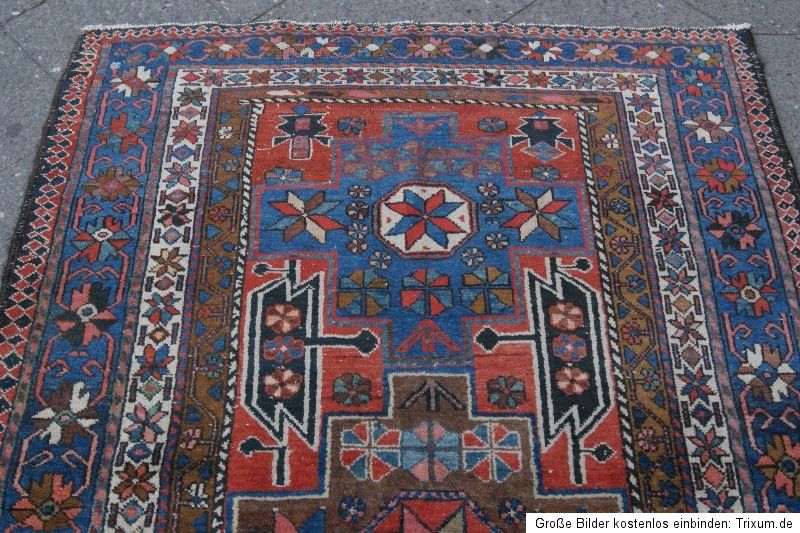 Alter antiker Kasak, Kazak Orient Teppich old Caucasian carpets