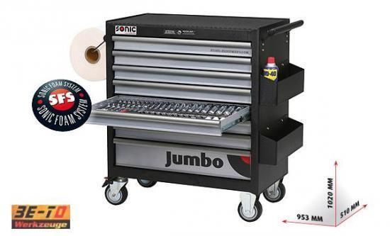 SONIC   Jumbo Werkstattwagen 485 tlg 748501