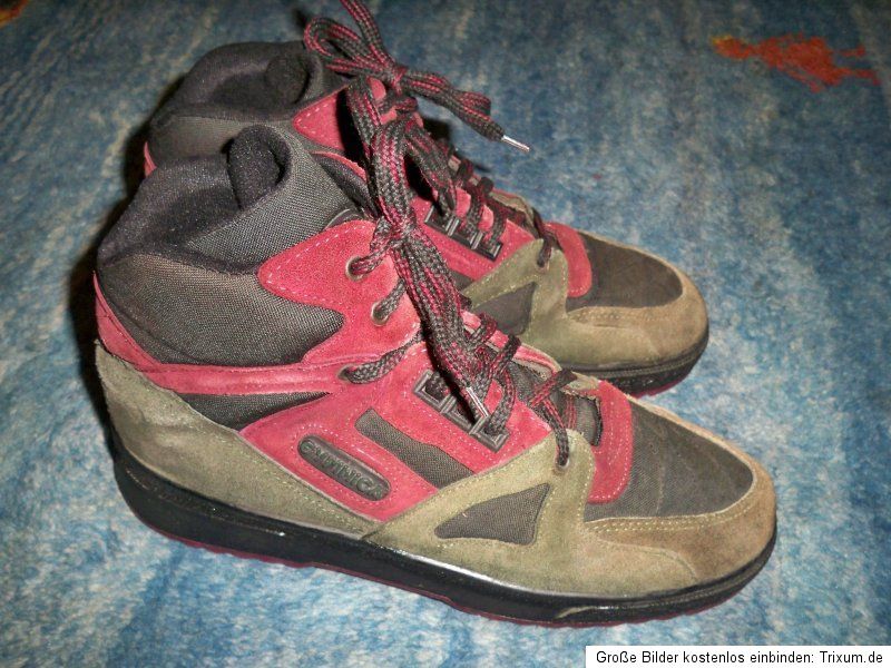 Airborne Herren Leder Schuhe Trekking Stiefel Boots Gr.9,5 = 44 Made