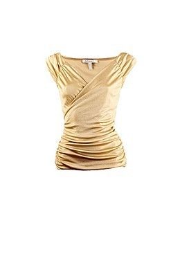 APART Fashion Jersey Top gold SALE NEU