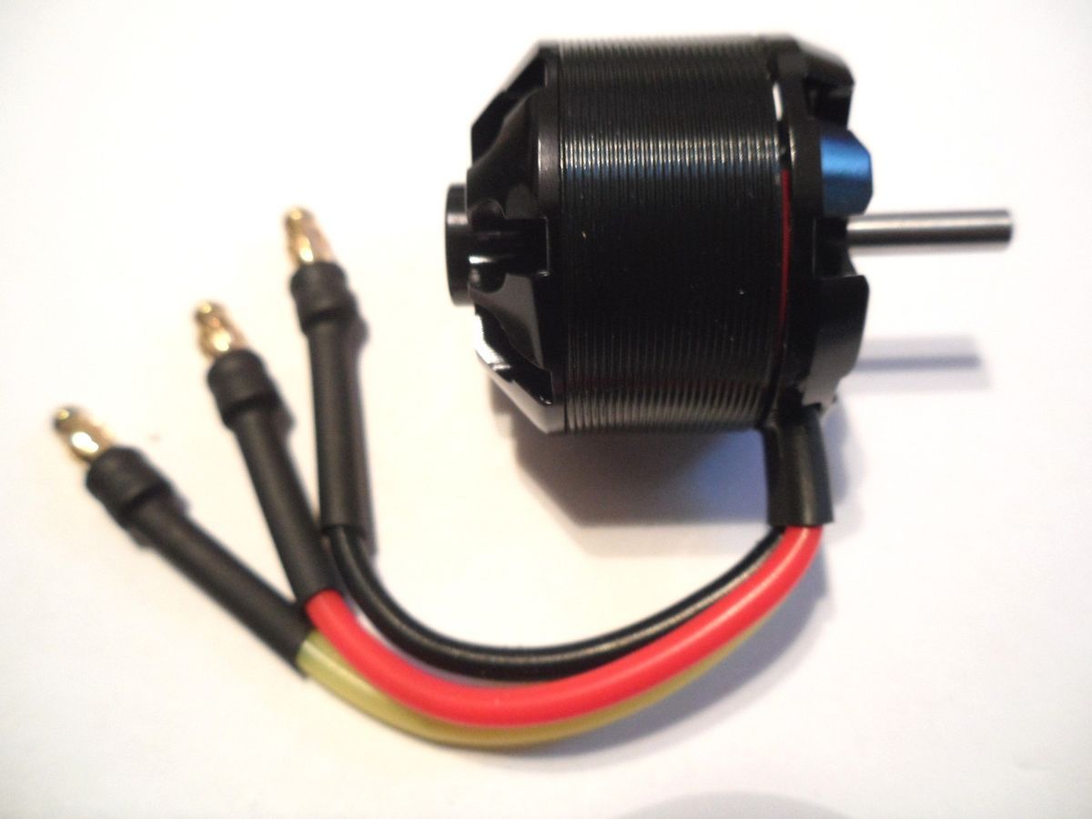 3536 1250KV Brushless Motor 490W 7,4V   14,8V 35A EMP schwarz