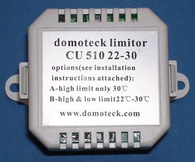 Limiter CU510, Begrenzer elektrische Fußbodenheizung