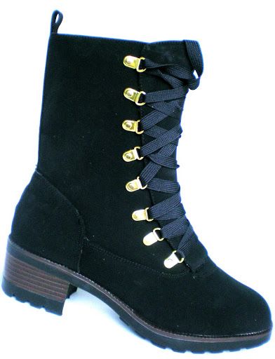 STIEFEL   STIEFELETTEN  SCHWARZ   BLACK   neu