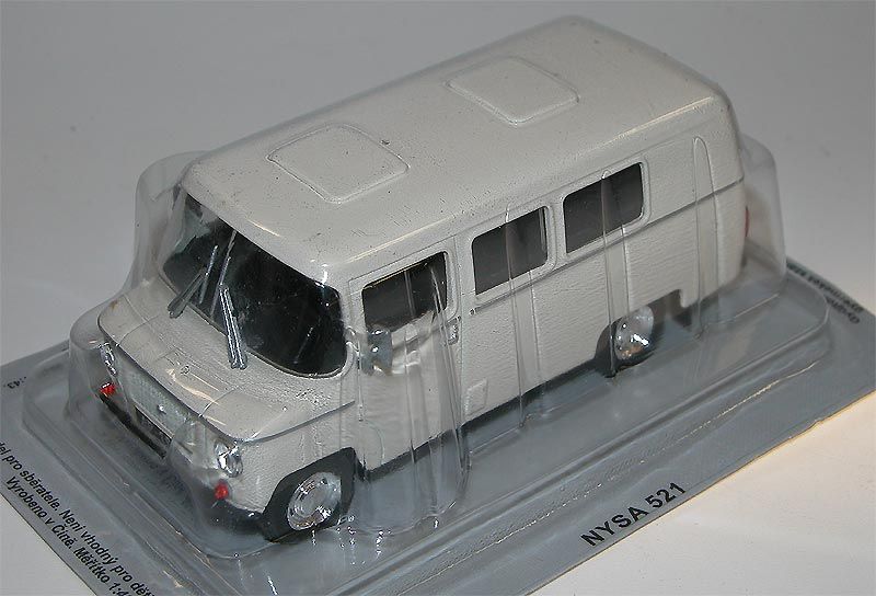 PL, NYSA 521, Kleinbus 1973, beige, 1/43, DDR,Polen, IXO/IST