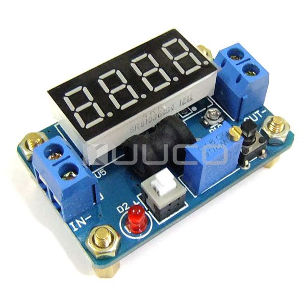 DC 4.5 24V to 1 20V 2A Buck Power Converter with Adjustable Transform