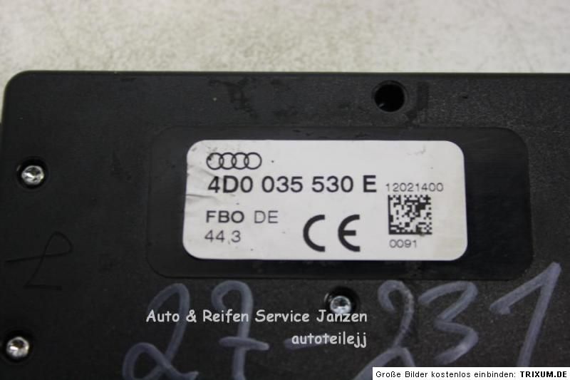 Antennen verstärker Audi A6 4B 4D0035530 E Bj.03 4D0 035 530 E