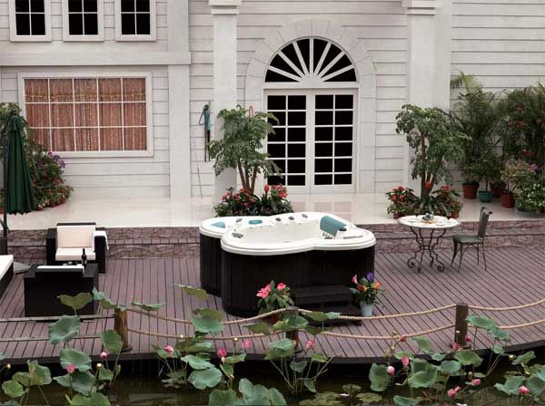 Outdoor Whirlpool, Aussenwhirlpool, Spa, Hot Tub 536