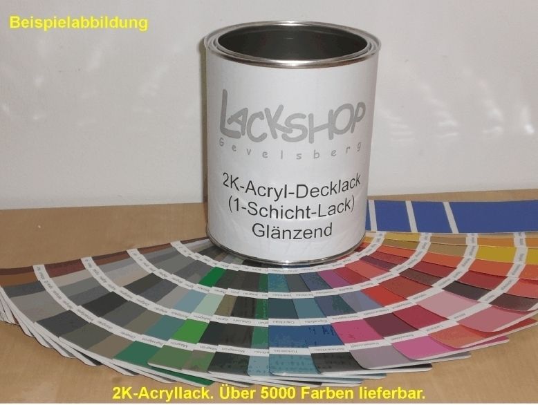 2K Acryllack, Mercedes (538) Rotbraun, 1 Liter, #GS1616