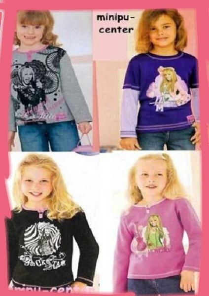 HANNAH MONTANA Pullover Sweatshirt Langarmshirt Shirt