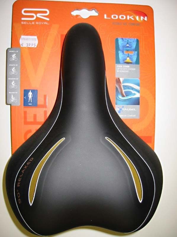 Selle Royal Lookin GEL 5236 Cityrad Sattel relaxed 90°