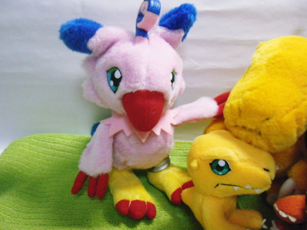 PLUSH DOLL DIGIMON Agumon Biyomon Patamon GREYMON