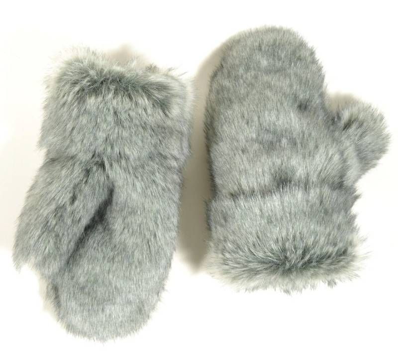 Kanninchen Fell HandSchuhe Faux Pelz Winterhandschuhe