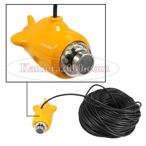 540TVL Unterwasserkamera mit 50M Kabel LED Strahler