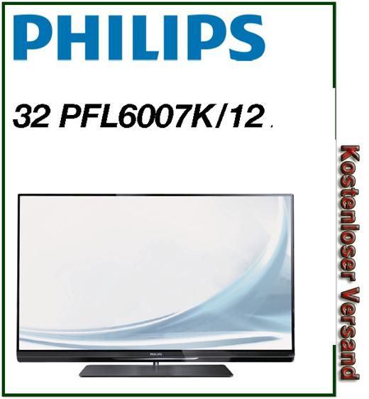 Philips 32 PFL6007K/12 3D   LED Fernseher 81cm /32 FullHD Dual Core