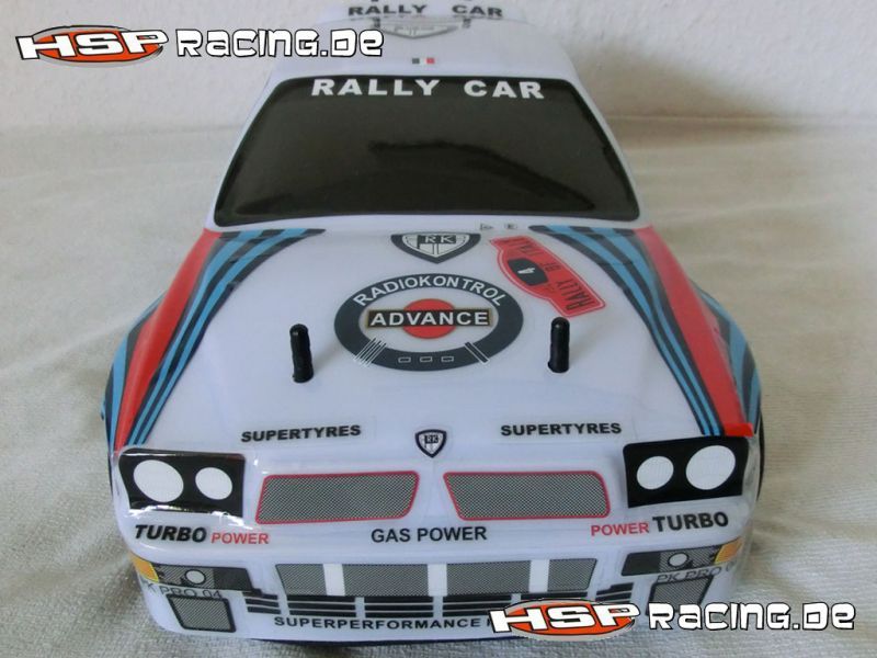 HSP RC OnRoad Historic Rally Car in Lancia Delta RTR