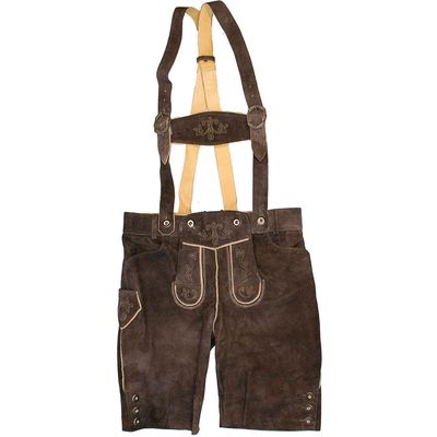 GIESSWEIN Ziegenlederhose Oktoberfest Lederhose Hose Trachtenlederhose