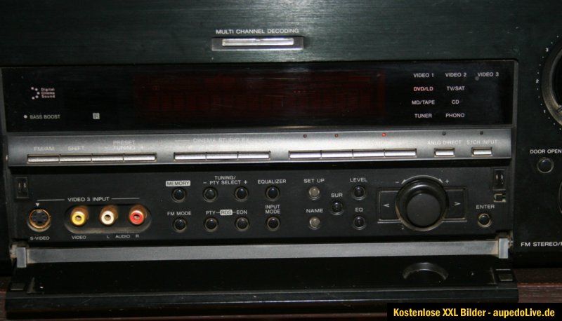 Sony STR DB840 5.1 Kanal 110 Watt Empfänger RECEIVER QS SERIE SCHWARZ