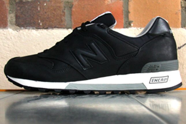 New Balance   M577 KCM   Schwarzes Leder   Made in UK   Rare   US 11.5