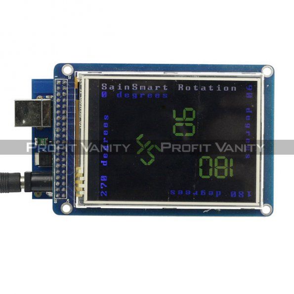 SainSmart Mega2560+3.2TFT Touch LCD.SD Reader+Expansion Board 4