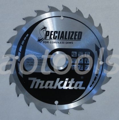 Makita Kreissaegeblatt 165mm x 20 24Z Saegeblatt Akku Handkreissaege