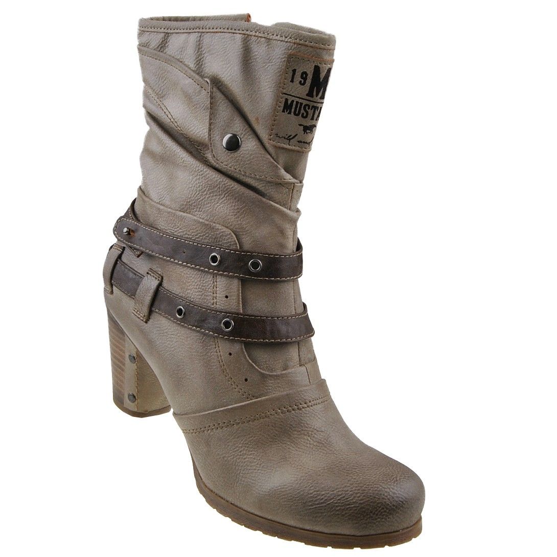 NEU Mustang Damenschuhe Gr 39 Schuhe Damen Stiefel Stiefeletten