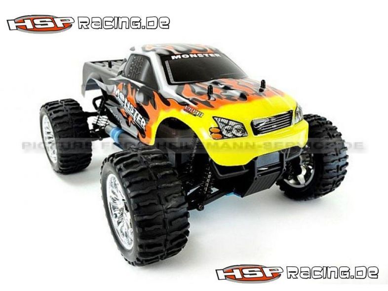 RC HSP MONSTERTRUCK TYRANNOSAURUS M 110 2,4 GHz VERBRENNER   GAS