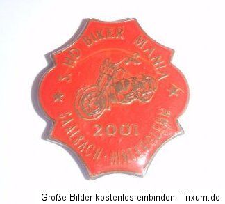 HARLEY DAVIDSON EVENT PIN SAALBACH HINTERGLEMM 2001, H D, PIN Weste