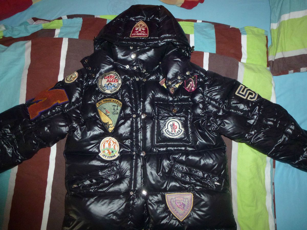 10000% Originale Moncler Jacke Schwarz *Top Zustand* Rarität