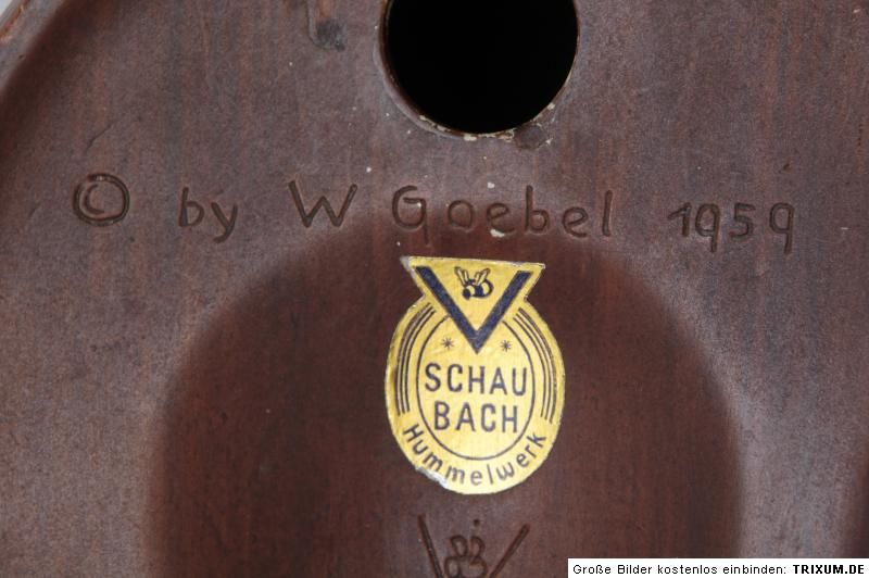 schöne Frau Goebel 1959 Schaubach Hummelwerk Mai 632